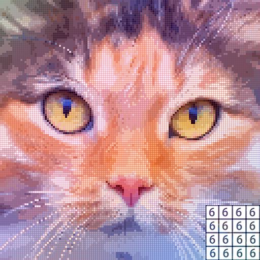Pixel Art - Color by Number, Paint by Number Game icon