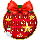 Christmas Bow Keyboard Theme icon