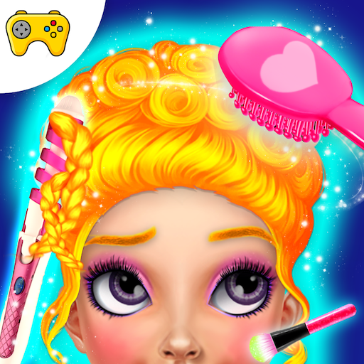 Girl Hair Do Design Hairstyles Salon Game icon