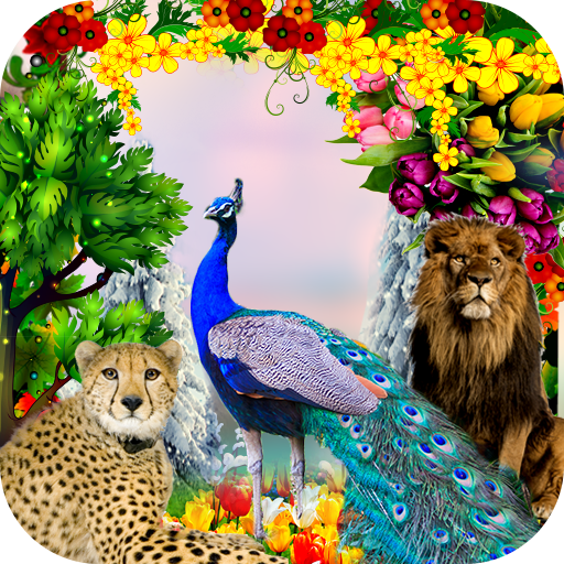 Peacock &amp; Nature Photo Frames icon