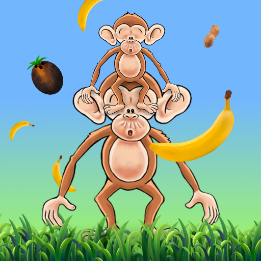 Funky Monkey - Catch Bananas Game icon