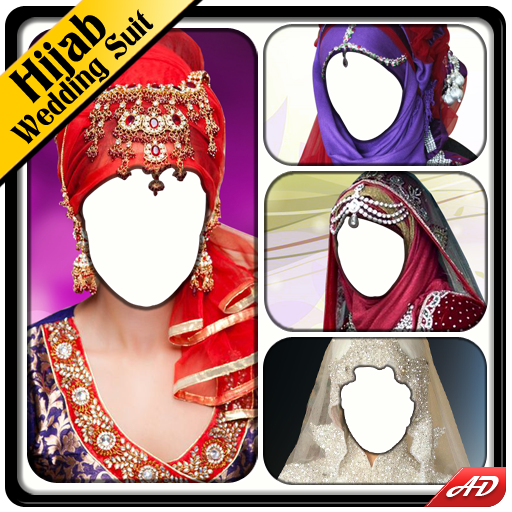 Hijab Wedding Photo Suit New icon