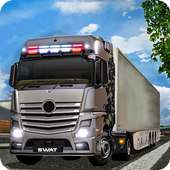 Euro truck driving offroad cargo 2018