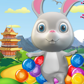 Rabbit Throw Bubble Rescue icon