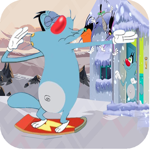 Oggy Ski Adventure icon
