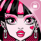 Monster Girls Wallpaper Cute On High Screen Lock icon