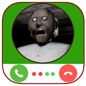 Scary Granny's Call &amp; Chat Creepy Horror Prank icon