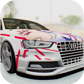 Car Driving Simulator Audi icon