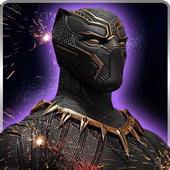 Superhero Panther VS Monsters Fight in City icon