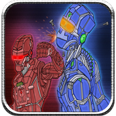 Punch Boxing Robots icon