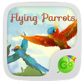 ikon Flying Parrot Keyboard Theme