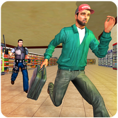 Supermarket Criminal Robbery आइकन