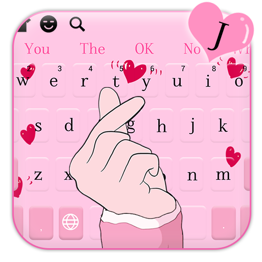 Finger Heart Love Keyboard icon