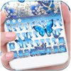 Blue Butterfly Keyboard Theme icon