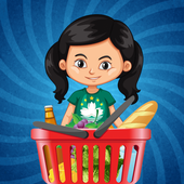 Shopping Game for kids icon