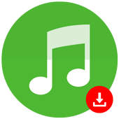 MP3 audio song download icon