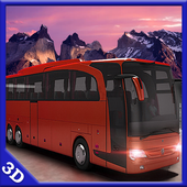 Coach Bus Offroad Hill Drive icon