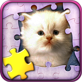 かわいい猫パズル icon