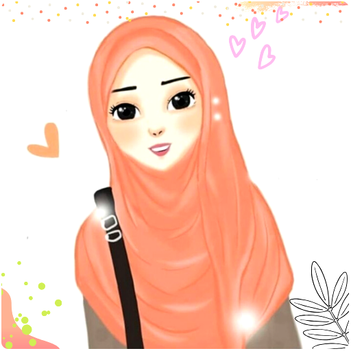 Hijab Cartoon Muslimah Wallpapers icon