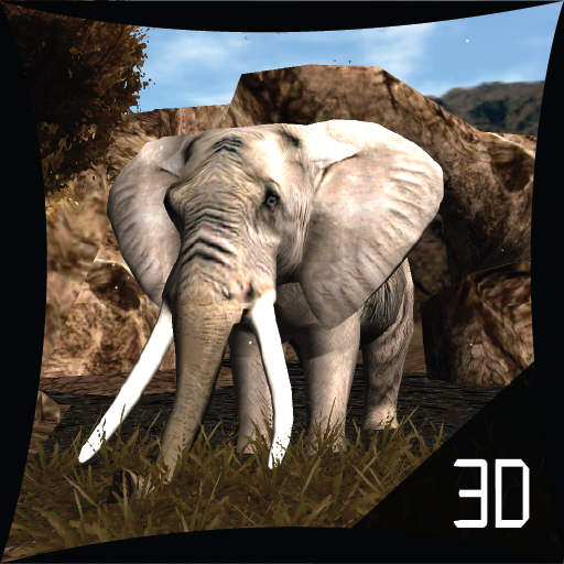 African Elephant 3d Lwp Lite icon