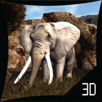 African Elephant 3d Lwp Lite