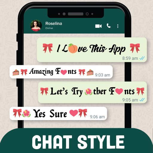 Chat Style for WhatsApp -Fonts icon