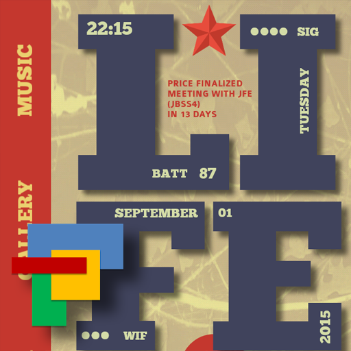 Lifeisgood for Total Launcher icon