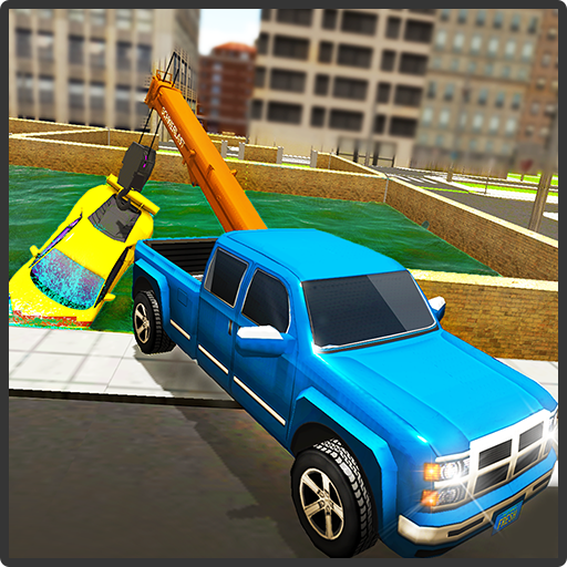 Tow Truck Car transporter Sim icon