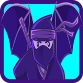Ninja  Hero and  Vampire Hero Jump - Halloween icon