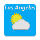 Los Angeles, CA - the weather icon