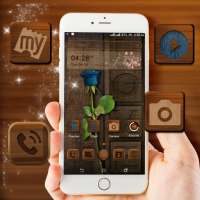 Wooden Launcher Theme on 9Apps