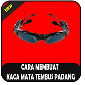 ikon Kaca Mata Tembus Pandang