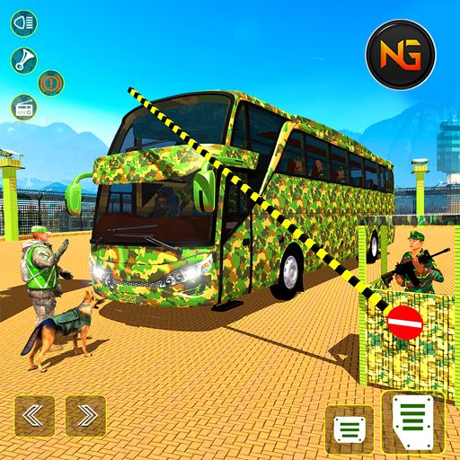 US Army Bus Driving: Bus Games icon