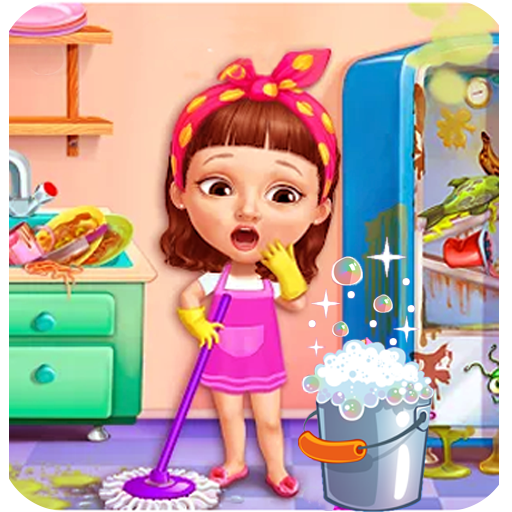 Baby Housework Cleaning Game icon