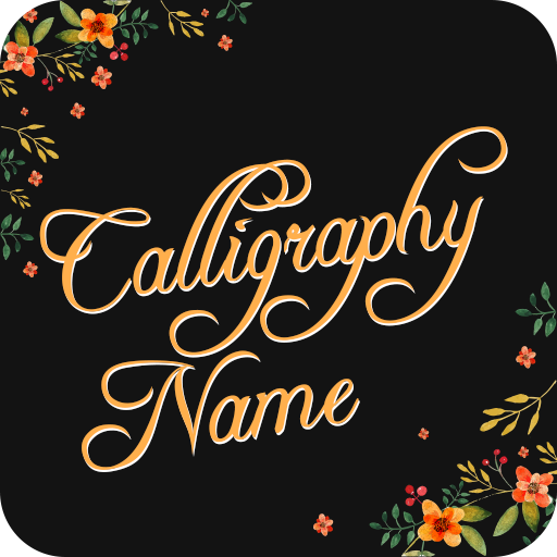 CALLIGRAPHY NAME - Add text ov icon