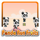 Panda Run Fruits world icon