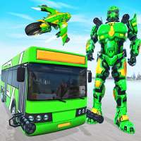 Modern Bus Robot Transform Bike Robot Games