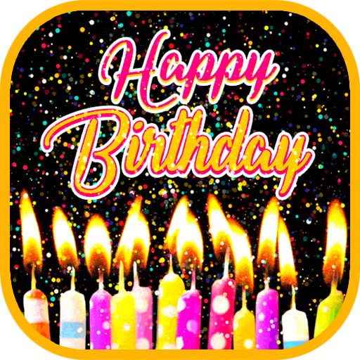 Happy Birthday : Animated Gif &amp; Wishes and Cards icon