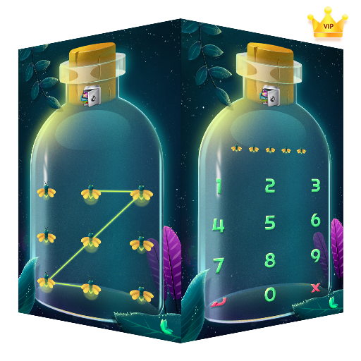 AppLock Live Theme Firefly – Paid Theme icon