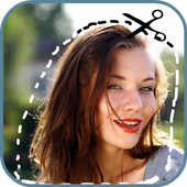 Cut Past selfie photo editor icon