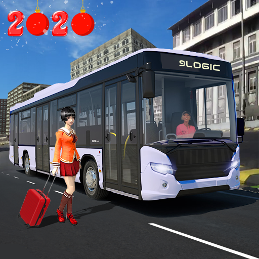 City Toon Bus Driving Game 2019 - bus simulator icon