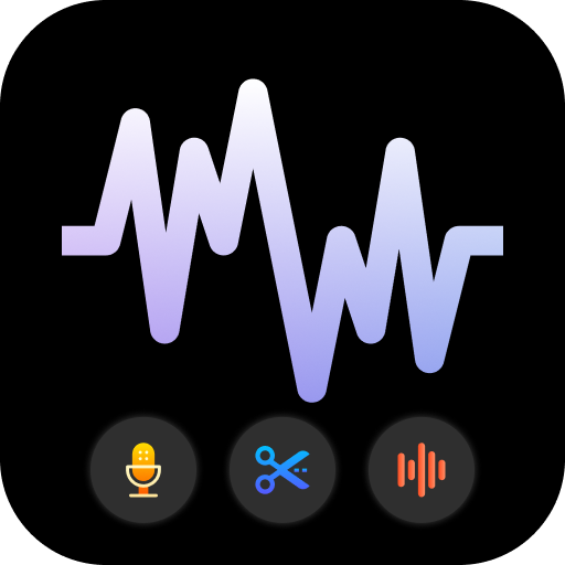 Audio Recorder - Audio editor: Cut, Trim and Merge icon