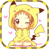 How to draw kawaii chibi anime icon