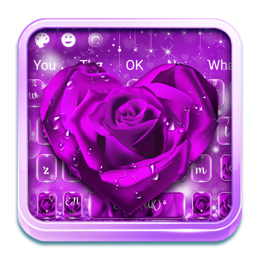Teclado Rosa Roxo icon