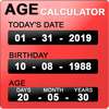 Age Calculator By Date Of Birth (Days, Months) on 9Apps