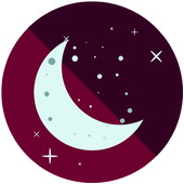 Half Moon - Night Mode icon