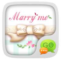 GO SMS PRO MARRY ME THEME on 9Apps