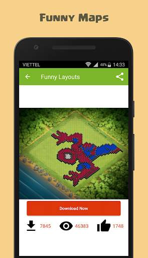 Maps of Clash of Clans screenshot 3