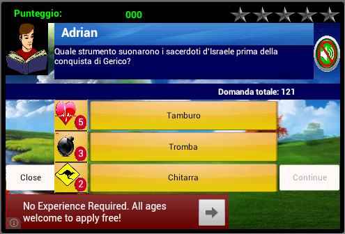 Bibbia Quiz screenshot 1