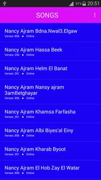 اغاني نانسي عجرم 2019 بدون انترنت nancy ajram 3 تصوير الشاشة